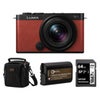 Panasonic LUMIX S9 Mirrorless Camera with LUMIX S 28-200mm f/4-7.1 MACRO O.I.S. Lens, Jet Black Crimson Red