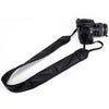 Perri's Leathers CSL-11 Garment Leather Camera Strap, Black with Ergonomic Padding Stitch Triangle Stitch