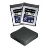 Prograde Digital Iridium Series CFexpress Type-B 4.0 Memory Card 2-Pack Card with Reader