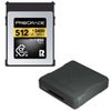 Prograde Digital Gold Series CFexpress Type-B 4.0 Memory Card Card with Reader