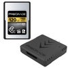 Prograde Digital Gold Series CFexpress Type-A 2.0 Memory Card Card with Reader