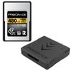 Prograde Digital Gold Series CFexpress Type-A 2.0 Memory Card Card with Reader