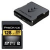 Prograde Digital SDXC UHS-II U3 Class 10 V60 Card with Reader