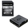 Prograde Digital Iridium UHS-II V90 SDXC Memory Card Card with Reader