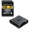 Prograde Digital SDXC UHS-II U3 Class 10 V60 Card with Reader