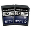 Prograde Digital Iridium UHS-II V90 SDXC Memory Card 2-Pack