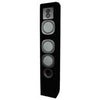 Phase Technology PC9.5 4-Way Bookshelf Speaker, White Black