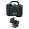 Pelican 1120 Waterproof Hard Case, Bundle with Divider Kit, Black Black