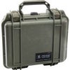 Pelican 1200 Watertight Mini-S Hard Case, Bundle with Divider Kit, Black Olive
