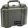 Pelican 1200 Watertight Mini-S Hard Case without Foam Insert - Orange Olive
