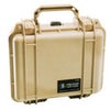 Pelican 1200 Watertight Mini-S Hard Case without Foam Insert - Orange Tan
