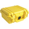 Pelican 1200 Watertight Mini-S Hard Case without Foam Insert - Orange Yellow