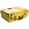 Pelican 1500 Watertight Hard Case with Foam Insert - Yellow Yellow