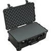 Pelican 1510 On Watertight Hard Case with Foam Insert & Wheels - Desert Tan Black
