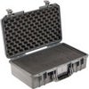 Pelican Carry-On Case with Pick-N-Pluck Foam, Orange Silver