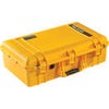 Pelican 1555 Air Carry-On Case, No Foam, Yellow Yellow