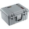Pelican 1557 Air Waterproof Hard Case without Foam Insert, Orange Silver