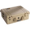 Pelican 1600 Watertight Hard Case with Foam insert - Orange Tan