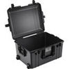 Pelican 1607AirNF Wheeled Hard Case with Liner, No Foam, Silver Black