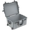 Pelican 1607AirNF Wheeled Hard Case with Liner, No Foam, Silver Silver