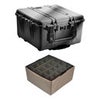 Pelican 1640 Watertight Wheeled Hard Case with Foam Insert, Bundle with 1645 Divider Set, Black Black