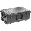 Pelican 1650 Watertight Wheeled Hard Case without Foam insert - Olive Drab Green Black