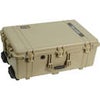 Pelican 1650 Watertight Wheeled Hard Case without Foam insert - Olive Drab Green Tan