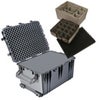 Pelican 1660 Watertight Wheeled Hard Case with Foam, Bundle with 1665 Padded Divider Set, Black Black