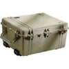 Pelican 1690 Watertight Hard Case with Cubed Foam & Wheels - Olive Drab Green Olive
