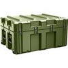 Pelican AL3424-1205 Single Hinged Lid Trunk without Foam, 12" Bottom Depth, Olive Drab Green Olive