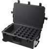 Pelican 472 Wheeled Mobile Military Injection Molded Hard Case for 3x Motorola APX8000 Series Radio Black