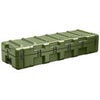 Pelican AL5616-0604 Single Hinged Lid Trunk with Foam, 5.87" Bottom Depth, Olive Drab Green Olive