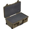 Pelican 1535 Air Wheeled Carry-On Case with Dividers, 2017, Black Tan