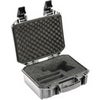 Pelican V100PF1 Vault Universal Pistol Case with Foam, Ghost Gray Gray
