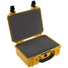 Pelican V200C Vault Equipment Case with Foam Sunflare Yellow