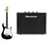 Peavey Raptor Plus Beginner Electric Guitar, - With Blackstar FLY3 3W Battery Powered Mini Guitar Amplifier Black