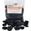 URSA Fur Circles for Lavalier Microphones, 100-Pack Black