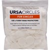 URSA Fur Circles for Lavalier Microphones, 100-Pack White