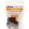 URSA Fur Circles for Lavalier Microphones, 9-Pack Black/White/Brown