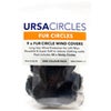 URSA Fur Circles for Lavalier Microphones, 9-Pack Black