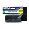 URSA Waist Strap with Double Big Pouch, Medium Black
