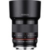 Rokinon 35mm f/1.2 ED AS CS Lens for Fujifilm X, Silver Black