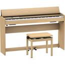 Roland F701 88 Keys SuperNATURAL Streamlined Digital Piano, Light Oak