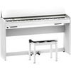 Roland F701 88 Keys SuperNATURAL Streamlined Digital Piano, White White
