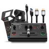 Roland PTZ Single Camera Bundle with V-02HD MK II Streaming Video Mixer and AViPAS AV-2020 20x PTZ Camera, White Gray
