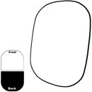 Savage 5x6' Collapsible/Reversible Background, Black/White