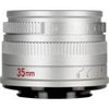 7artisans 35mm f/1.4 Lens for Fujifilm X, Silver Silver