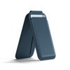 Satechi Vegan Leather Magnetic Wallet Stand for Apple iPhone Blue