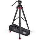 Sachtler aktiv10 Sideload System with flowtech100 Tripod & Mid-Level Spreader