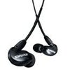Shure SE215 Sound-Isolating Earphones, Clear Black